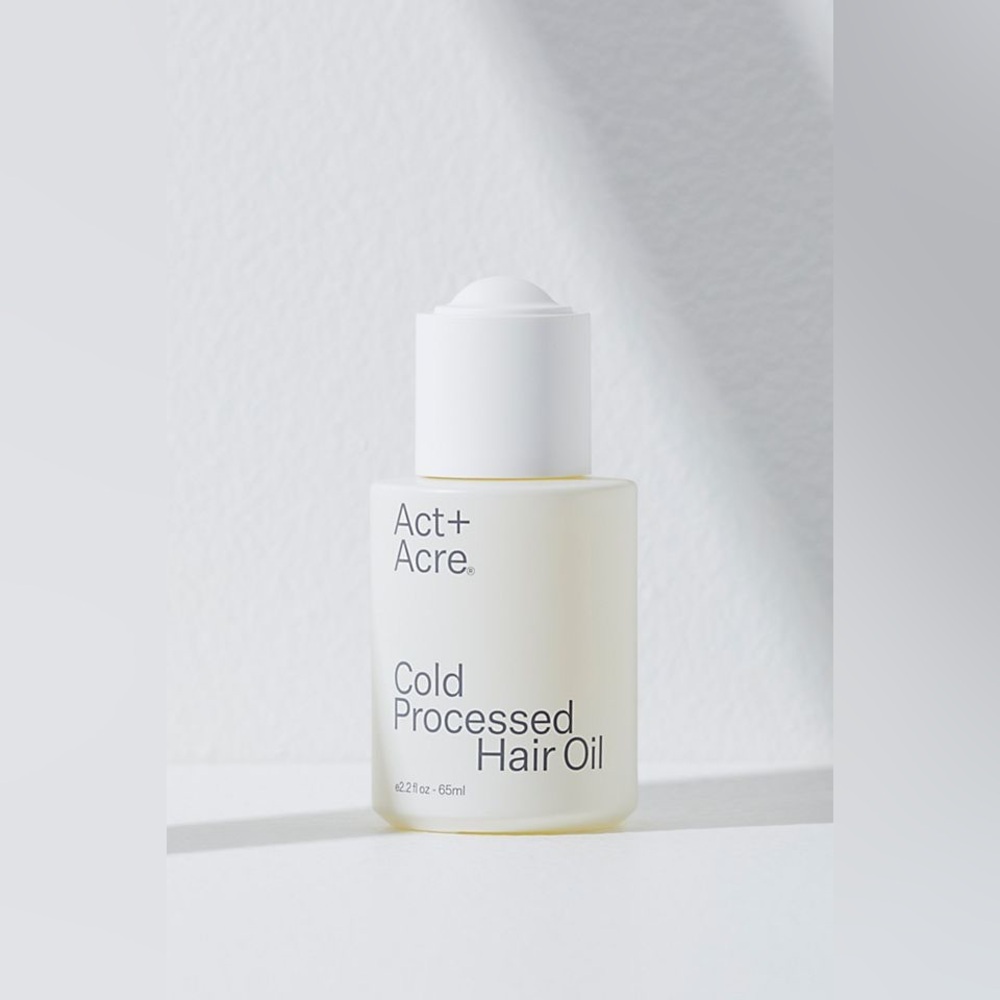 Act + Acre Cold Processed Hair Oil new with box